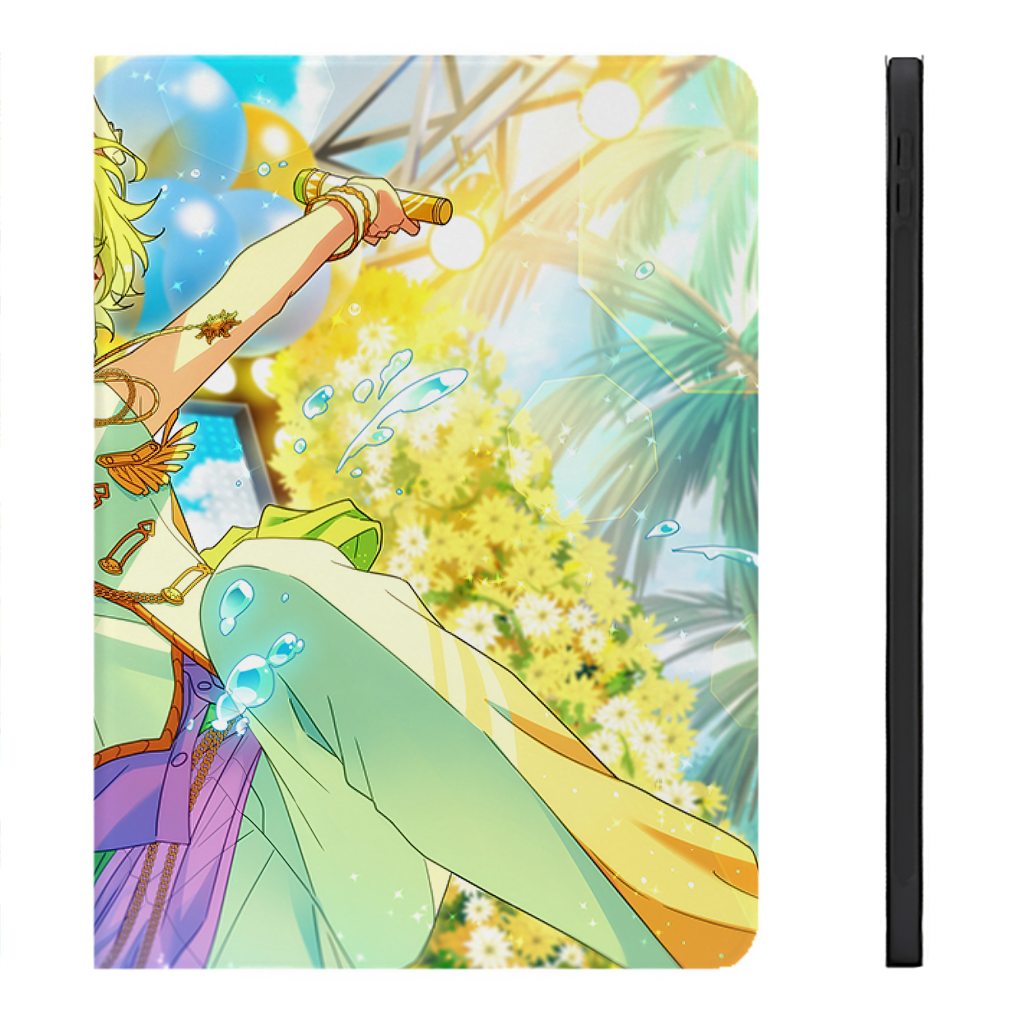 （画像用） あんさんぶるスターズ! Ensemble Stars IPadケース ペンホルダー付き ブックスタイルデザイン